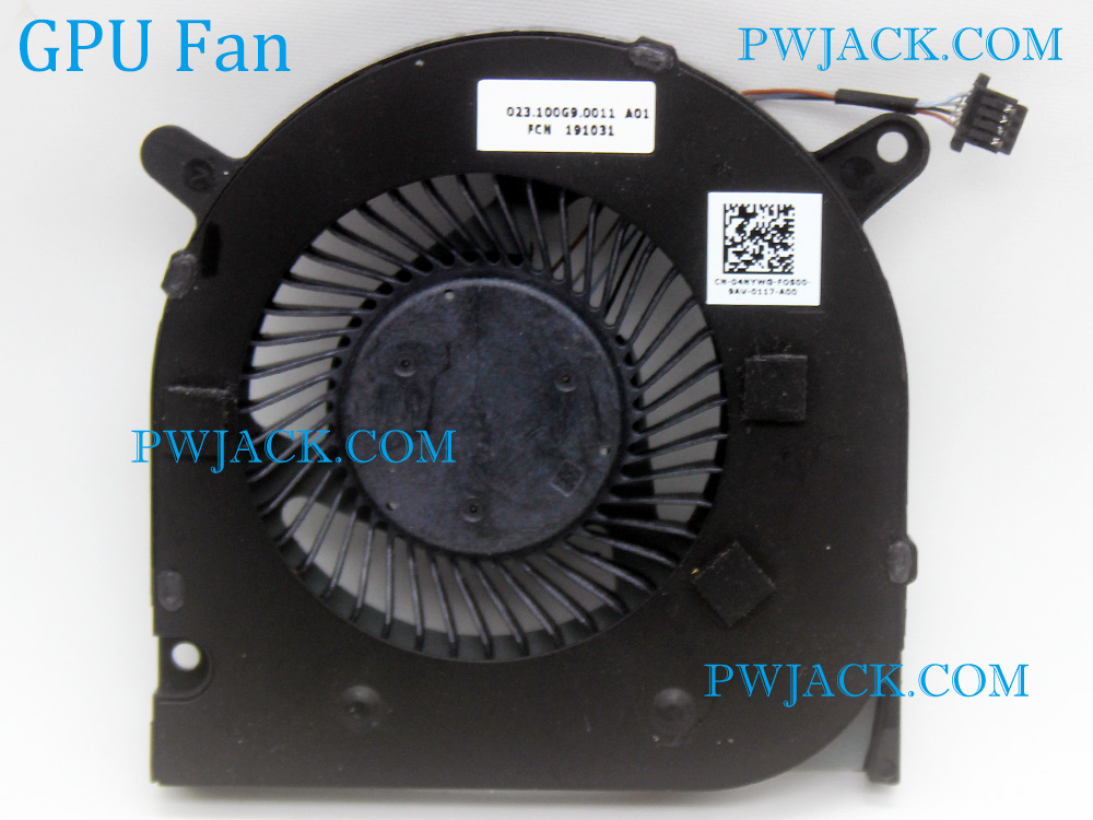 (image for) Dell G3 3590 P89F CPU GPU Fan 0160GM 04NYWG FCN 023.100GA.0011 023.100G9.0011